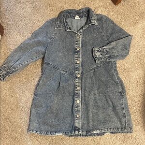 Denim dress